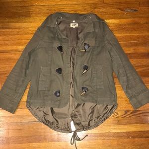 Army Green Utility Jacket in size medium